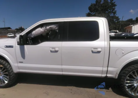 2017 Ford F-150 Lariat z USA, uszkodzony, nr VIN 1FTEW1EG7HFA69941